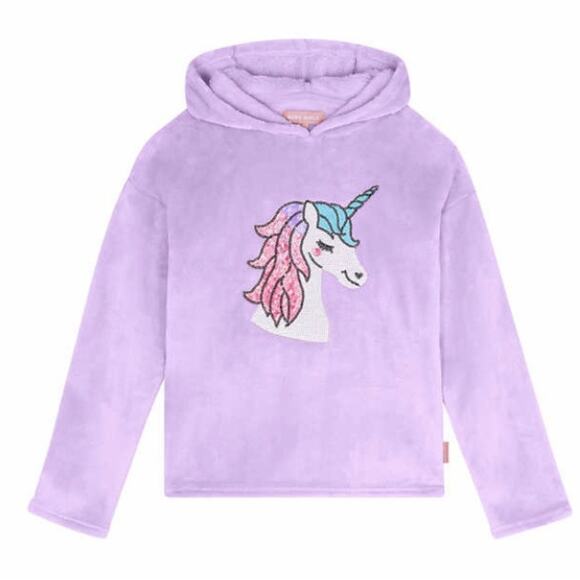 BCBG Girls Hoodie Pants Set Sequin Unicorn Size Small NWT! - Picture 4 of 7